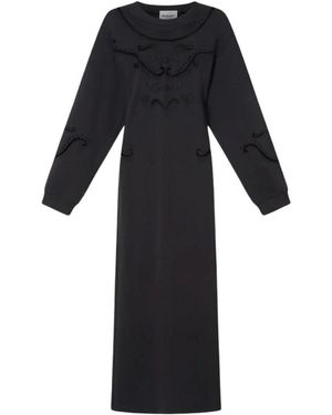 Isabel Marant Kleedjes ,Zwart ,Katoen Enaelle Jurk