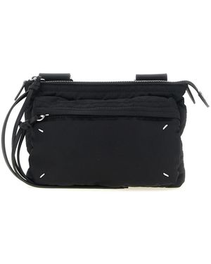 Maison Margiela Zip Line Kamera Tasche - Schwarz