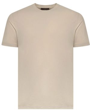 Zanone T-Shirts - Natural