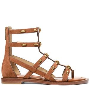 Michael Kors Flat Sandals - Brown