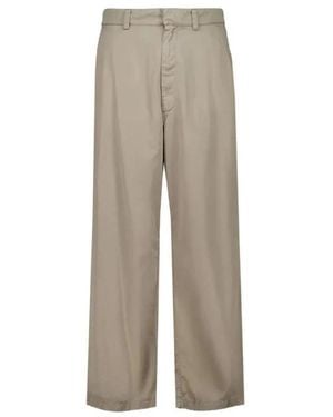 Balenciaga Wide Trousers - Natural