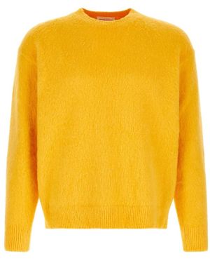 Roberto Collina Round-Neck Knitwear - Yellow