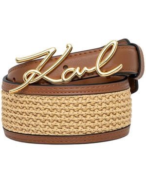 KARL LAGERFELD Belts - Metallizzato