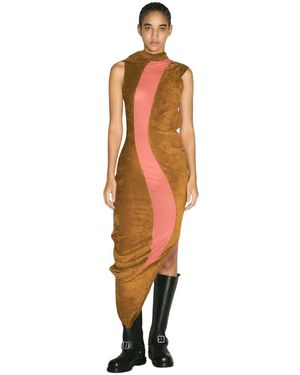 Kiko Kostadinov Midi Dresses - Metallic