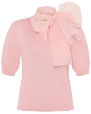 Zero Overhemden ,Roze ,Polyester Blouses
