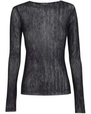 Cortana Long Sleeve T-Shirts - Black