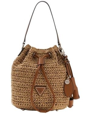 Guess Bucket Bags - Brown