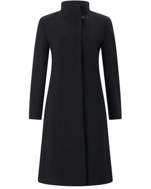 Cinzia Rocca Single-Breasted Coats - Negro