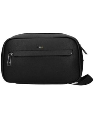 HUGO Ray Travel Washbag - Zwart