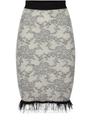 Nina Ricci Midi Skirts - Grey