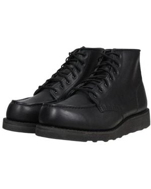 Red Wing Lace-Up Boots - Black