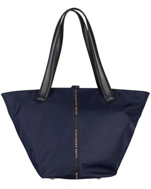 Alexander Smith Tote Bags - Blu