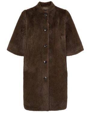 Notyz Faux Fur & Shearling Jackets - Marrón