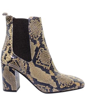 Carmens Heeled Boots - Marrón