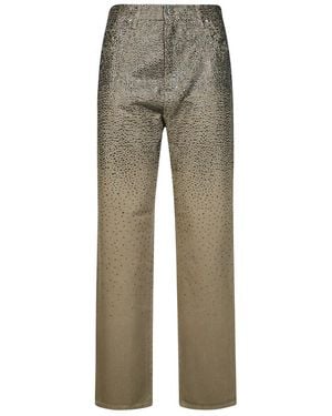 Golden Goose Wide Trousers - Grey