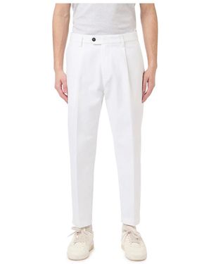 Eleventy Suit Trousers - Blanco