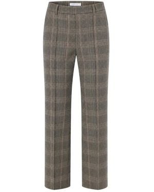 Patrizia Pepe Straight Trousers - Gris
