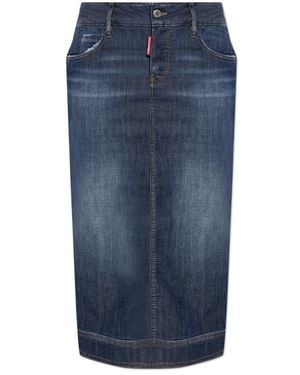 DSquared² Denim Skirts - Bleu