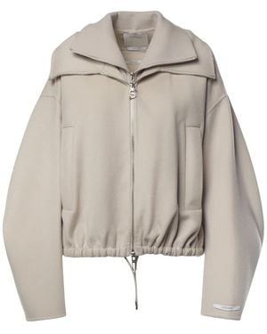 Sportmax Jassen ,Wol Emiro Bomberjack - Naturel