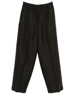 Ami Paris Straight Trousers - Black