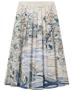 Weekend by Maxmara Rokken ,Veelkleurig ,Midi Skirts - Blauw