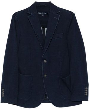 Circolo 1901 Single-Breasted Jacket - Blauw