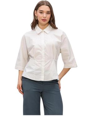 Object Objmerle Hope 3/4 Re Shirt - Grijs