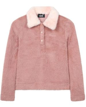 Gcds Round-Neck Knitwear - Rosa