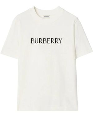 Burberry T-Shirts - Blanco