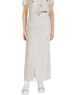Jacqueline De Yong Maxi Skirts - White