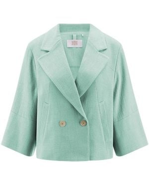 Riani Cropped Blazer - Groen
