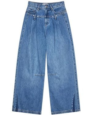 Munthe Wide Jeans - Azul