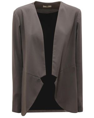 Ixos Jassen ,Grijs ,Leer Z15I50051-Vi Jacket - Bruin