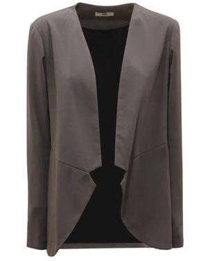 Ixos Jassen ,Grijs ,Leer Z15I50051-Vi Jacket - Bruin