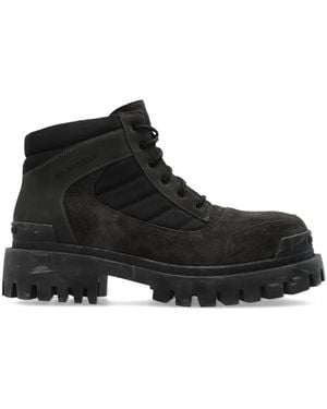Balenciaga Combat Strike Low Boot - Zwart