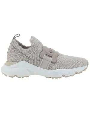 Tod's Kate Slip-On Sneakers Mit Lederkette - Weiß