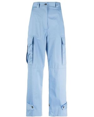 MSGM Pantalone Pants - Blauw