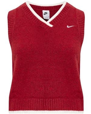 Nike Vests - Rojo