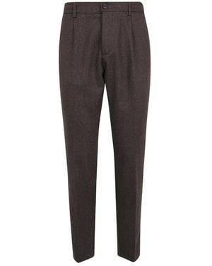 Cruna Slim-Fit Trousers - Gris