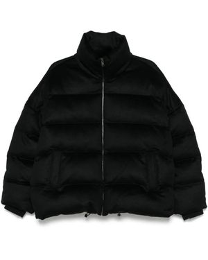 Soft Goat Jassen ,Zwart ,Down Jacket