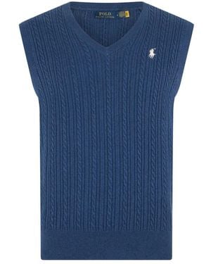 Polo Ralph Lauren Sleeveless Knitwear - Blue