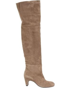 Vic Matié Over-Knee Boots - Marrón