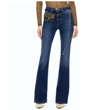 Pinko Flared Jeans - Azul