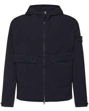 Stone Island Light Jackets - Azul