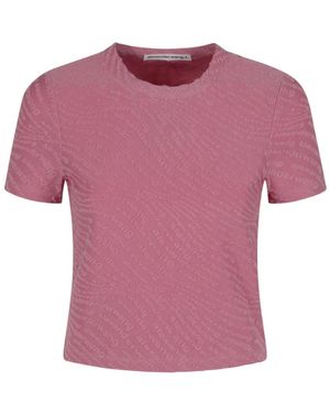 Alexander Wang T-Shirts - Purple