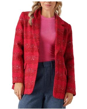 Studio Amaya Rosa Olivia Blazer Für Frauen - Rot