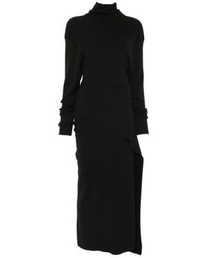 Lanvin Knitted Dresses - Nero
