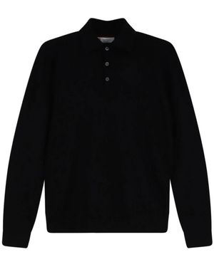 Brunello Cucinelli Polo Shirts - Black