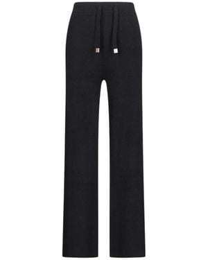Not Shy Straight Trousers - Zwart