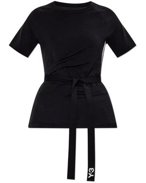 Y-3 T-Shirts - Black